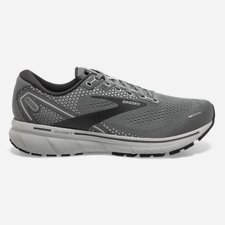 Ténis Brooks Ghost 14 Cushioned Sapatilhas De Corrida Para Estrada Homem Cinzentas (57861YKPF)